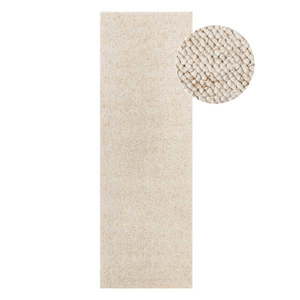 Krémovobiely prateľný behúň 80x240 cm Rocco Cream – Elle Decoration vyobraziť