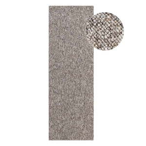 Sivý prateľný behúň 80x240 cm Rocco Taupe – Elle Decoration vyobraziť