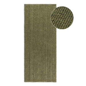 Khaki jutový behúň 80x200 cm Bouclé – Hanse Home vyobraziť
