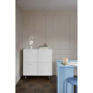 Biela nízka komoda 89x82 cm Keep by Hammel - Hammel Furniture vyobraziť