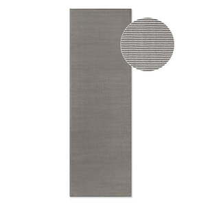 Antracitovo-krémový behúň 80x240 cm Perles Dolomite – Elle Decoration vyobraziť