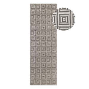 Sivý behúň 80x240 cm Perles Tourmaline – Elle Decoration vyobraziť