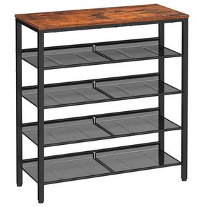 Boxxx REGÁL NA TOPÁNKY, hnedá, čierna, 75/93/28 cm vyobraziť