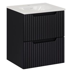 ArtCom Kúpeľňová skrinka s umývadlom NOVA Black U50/1 | 50 cm vyobraziť