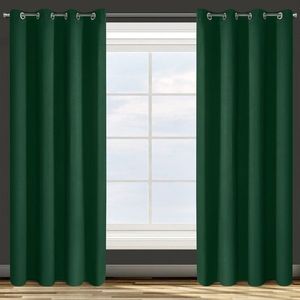 ArtFir Zatemňovací záves PARISA K | tmavozelená 135 x 250 cm vyobraziť