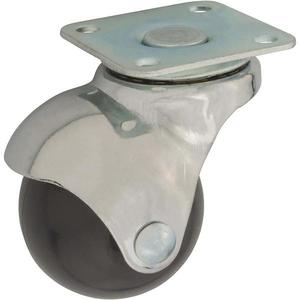 Nábytkové koliesko guľové Ø40mm/40kg, doska otočná vyobraziť