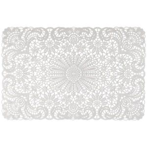 Podložka pod tanier Lace, 45x30 cm biela ar-mata-lace-bial vyobraziť