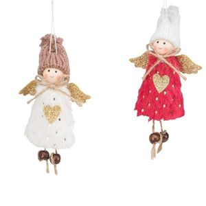 Závesná dekorácia anjel 12 cm 2 ks Mix 39949 vyobraziť