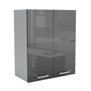 Kuchynská skrinka 60G 2F V72 LUX čierna vyobraziť