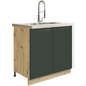 Skrinka do kuchyne Glamour12d Green vyobraziť
