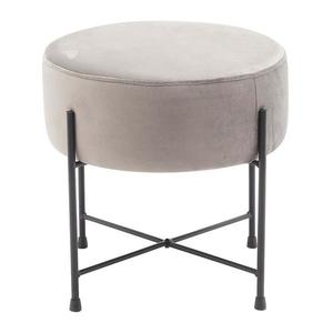 Taburetka Bob Light Grey Velvet 12 vyobraziť