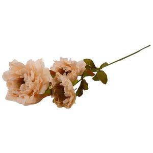 Umelý kvet Paeonia 66 cm broskyňová A2010663 vyobraziť