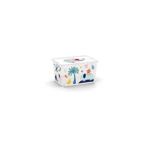 Biely plastový detský úložný box 55x39x31 cm C Box Style – KIS vyobraziť