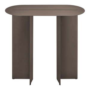 Hnedý oceľový konzolový stolík 35x80 cm Oru – Blomus vyobraziť