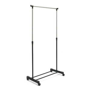Čierny kovový stojan na oblečenie 85x94x48 cm – Addis vyobraziť
