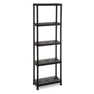 Čierny plastový úložný regál 60x180 cm Universal Pro – Toomax vyobraziť