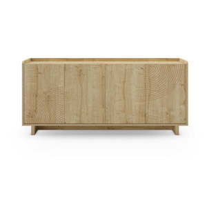 Komoda v dekore duba v prírodnej farbe 180x80x40 cm Daira – Marckeric vyobraziť