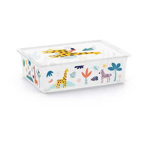 Biely plastový detský úložný box 55x39x16 cm C Box Style – KIS vyobraziť