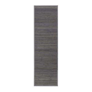 Zelený/sivý bambusový koberec 60x200 cm – Casa Selección vyobraziť