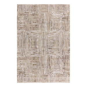 Béžový koberec 80x150 cm Kuza Lines Beige – Asiatic Carpets vyobraziť