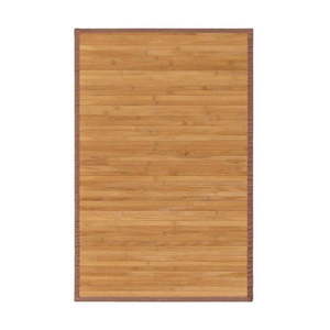 Bambusový koberec v prírodnej farbe 60x90 cm - Casa Selección vyobraziť