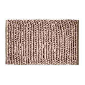 Hnedá kúpeľňová predložka 50x80 cm Aspen Bobble – Bianca vyobraziť
