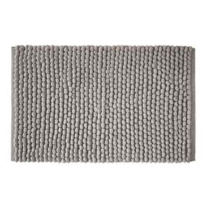 Sivá kúpeľňová predložka 50x80 cm Aspen Bobble – Bianca vyobraziť
