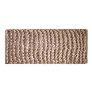 Hnedá kúpeľňová predložka 50x120 cm Aspen Bobble – Bianca vyobraziť