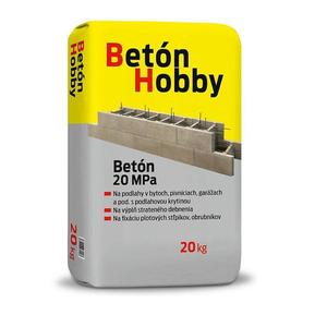 BETÓN HOBBY Betón 20 MPa 20 kg vyobraziť