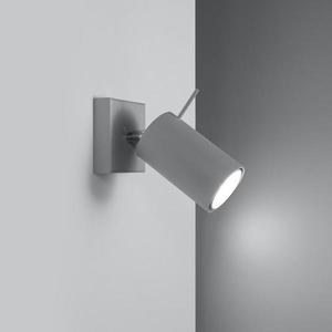 Nástenná lampa Oregon 1 sivá vyobraziť