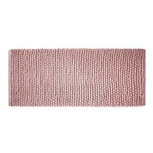Ružová kúpeľňová predložka 50x120 cm Aspen Bobble – Bianca vyobraziť