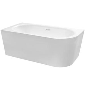 Voľne stojaca vaňa prístenná Avita A-Line 160L + sifón klik-klak chróm vyobraziť