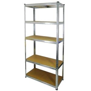 Kovový Regál STABIL175 II pozinkovaný 180x90x40cm – 5 políc/175kg vyobraziť