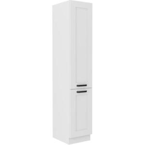 Kuchynská skrinka LUNA biela mat/biela 40dk-210 2f vyobraziť