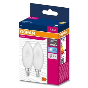 Žiarovka LED Osram E14 B35 7W 4000k 2 ks vyobraziť