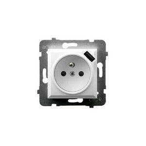 Zásuvka + USB zásuvka GP-1GZPUSB/m/00 biela vyobraziť