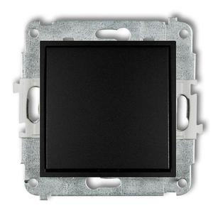 Vypínač matný čierny 12MWP-1 mini vyobraziť