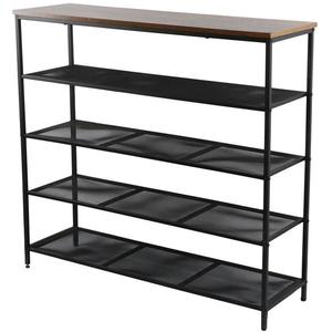 Skrinka na topánky Loft 8646 E dark vintage wood vyobraziť