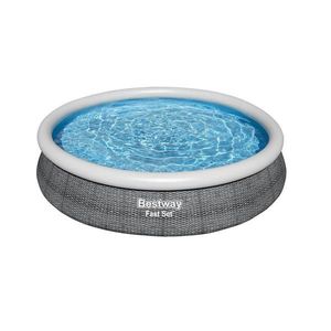 Bazén samonosný sivý rattan 3.66x0.76 m 57443 vyobraziť