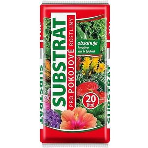 Substrát pre izbové rastliny 20l vyobraziť