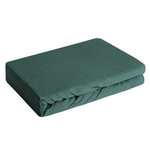 ArtFir Plachta na jednolôžko JERSEY 3 | tmavozelená 90 x 200 x 25 cm vyobraziť