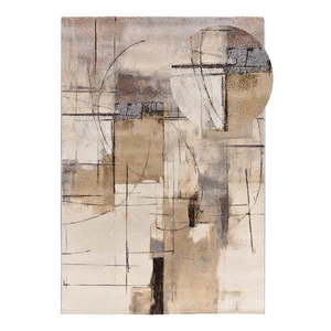 Sivo-béžový koberec 133x190 cm Beruti – Universal vyobraziť