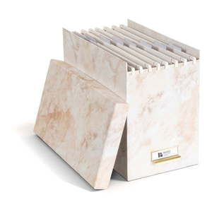 Kartónový organizér na dokumenty Johan Paper Laminate – Bigso vyobraziť