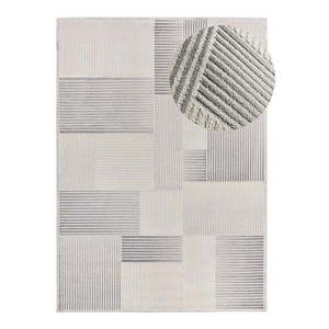 Koberec vo svetlosivej a slonovinovej farbe 80x150 cm Baresa – Universal vyobraziť