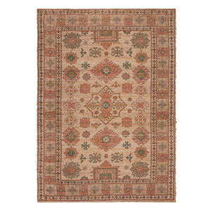 Ručne tkaný koberec s prímesou juty v ružovej a terakotovej farbe 200x290 cm Lana Jute – Flair Rugs vyobraziť