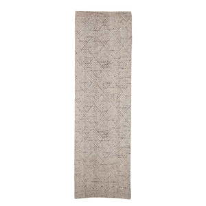 Krémový behúň s prímesou bavlny 75x245 cm Saxo – Bloomingville vyobraziť