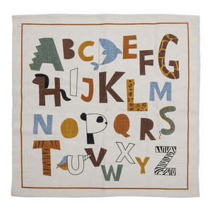 Bavlnený detský koberec 110x110 cm Memmo – Bloomingville Mini vyobraziť