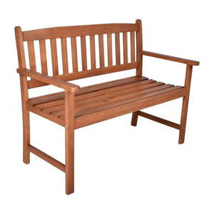Hnedá drevená záhradná lavica Promotion – Garden Pleasure vyobraziť