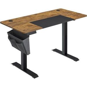 Boxxx PC STÔL, hnedá, čierna, 140/60/72-120 cm vyobraziť