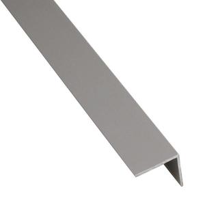 Profil uholníkový samolepiaci PVC strieborný matný 19.5x19.5x1000 vyobraziť